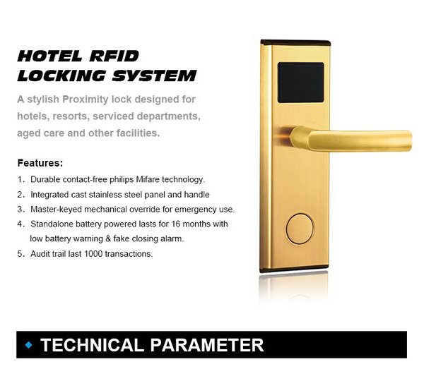 Hotel Lock--JYC-LH1900 