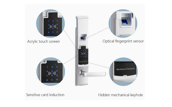 Intelligent fingerprint password lock