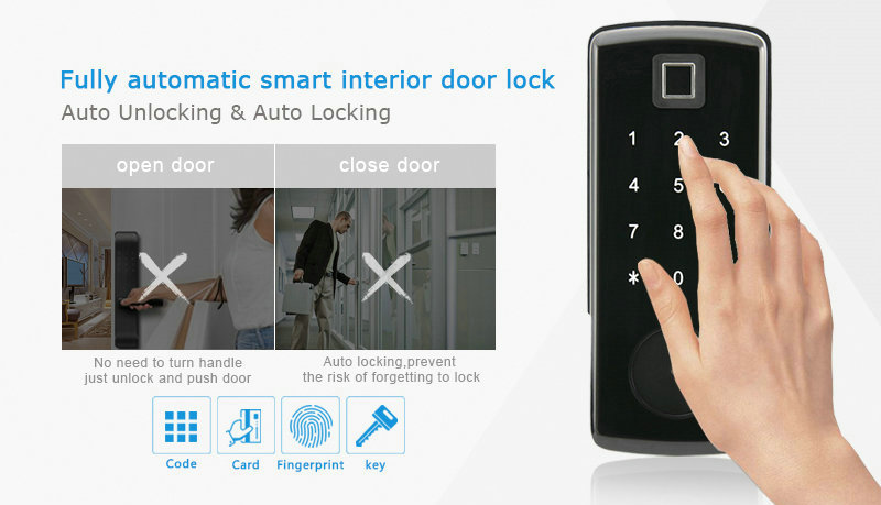 Bluetooth Lock-JY-OS2917B Fingerprint password unlock
