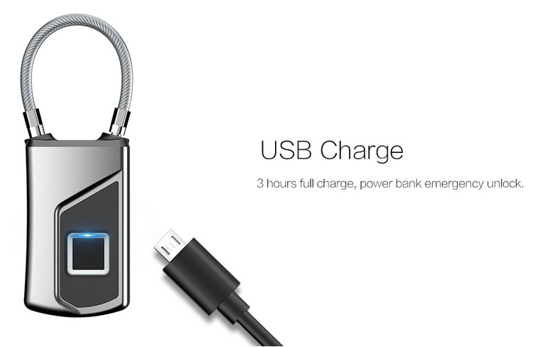 Padlock-JYP-F13 USB Charge