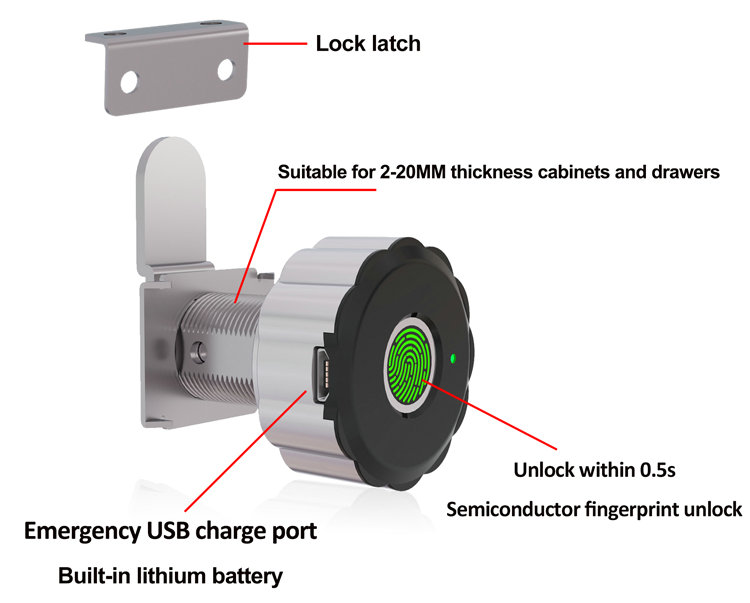 Tuya Locker Lock JYD-L32FT Part description