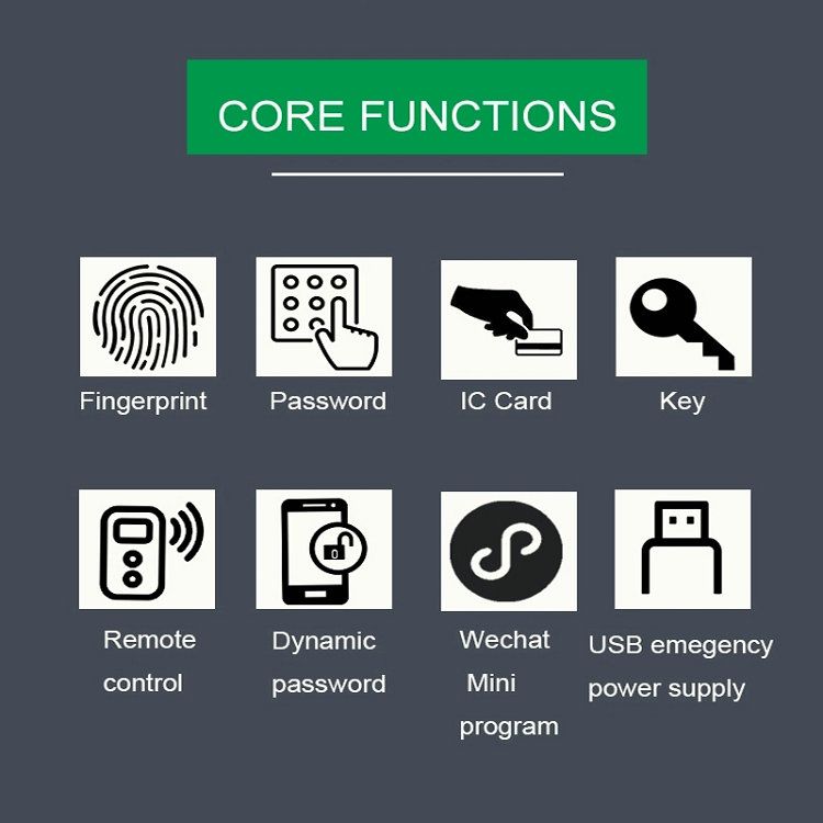 JYF-T2020B  Tuya WIFI Lock Features