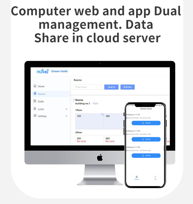 TTlock Hotel Lock encoder APP