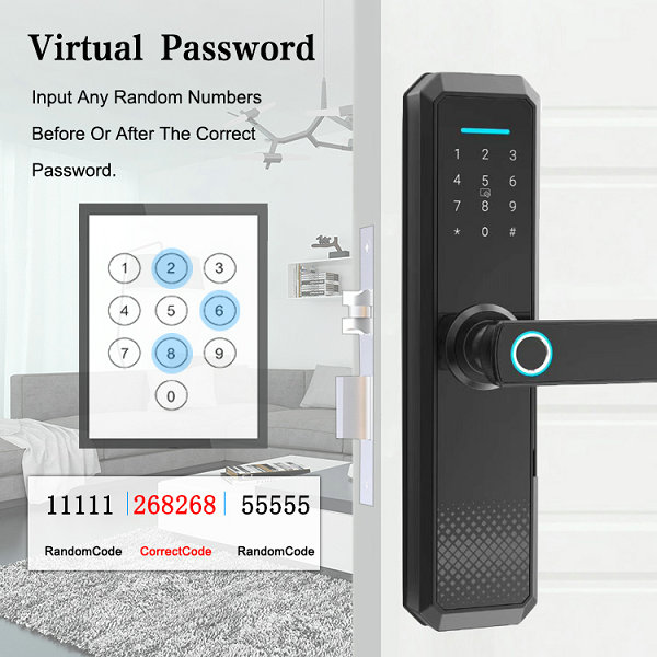 JYF-T2019B2 WIFI TUYA Lock Password unlock