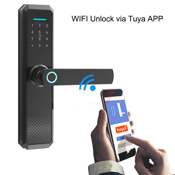 JYF-T2019B2 WIFI TUYA Lock Bluetooth unlock