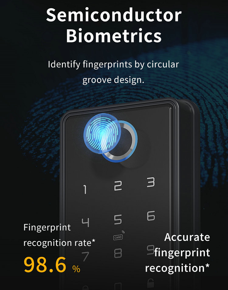 JYF-T1 Bluetooth Lock fingerprint