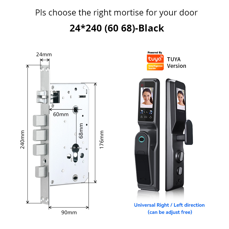 JYF-F2121D WIFI TUYA Lock lock body