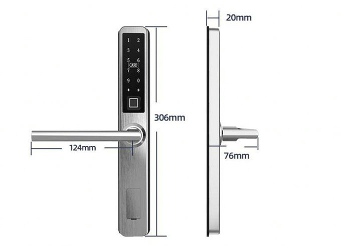 JYF-E06P Tuya Smart Door Lock