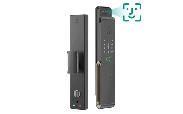 Wifi TTlock App Face Recognition Smart Door Lock With Fingerprint Password Card